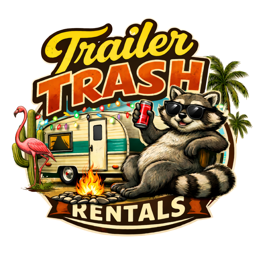 Trailer Trash Rentals mascot